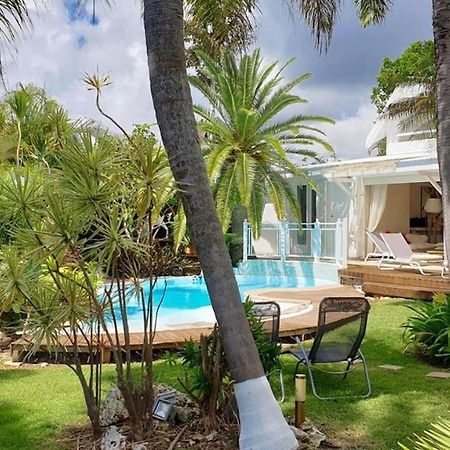 Villa Iguanou Et Piscine En Bord De Mer Proche Plages Marina Et Golf Saint-Francois  Exterior foto